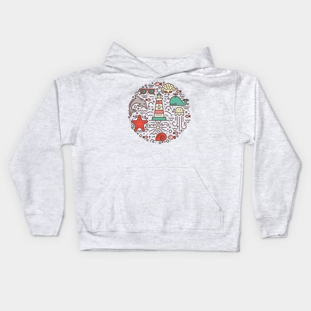Lighthouse Kids Hoodie by Favete